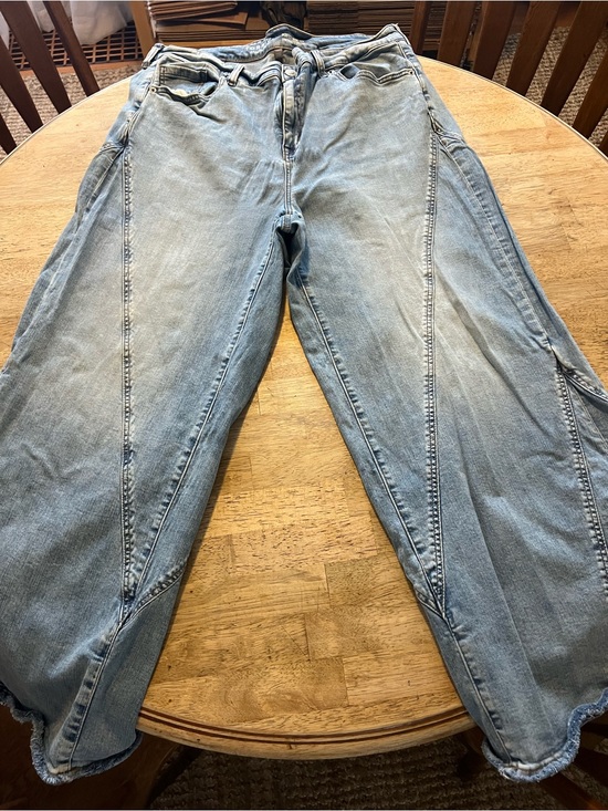 torrid Denim - 1970’s Vibe Light Wash Boho Gypsy Jeans Raw Hem